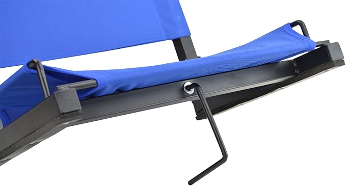 Sports Unlimited - Bleacher Chairs with Back and Cushion - Stadium Seats with Back Support Wide and Regular, Stadium Chair