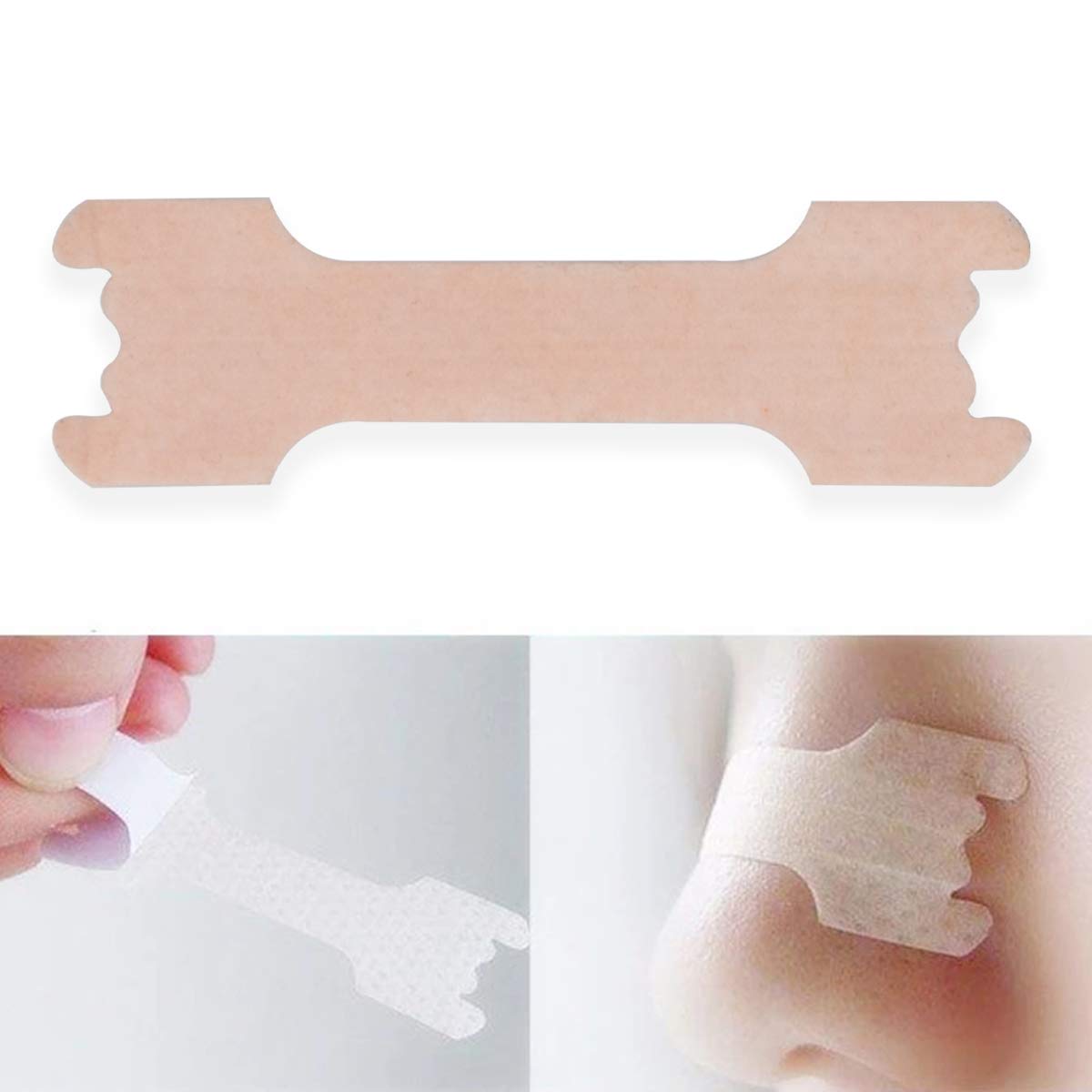 RZJZGZ Large Breathe Improve Nasal Strips to Reduce Snoring Works Instantly to Improve Sleep, Relieve Nasal Congestion Due to Colds & Allergies (110 Pack)