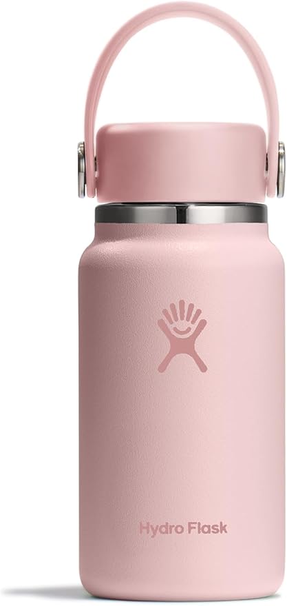 Hydro Flask Micro Bottle - Leak Proof Purse or Pocket Flask - Insulated Mini Water Bottle 6.7 Oz Trillium