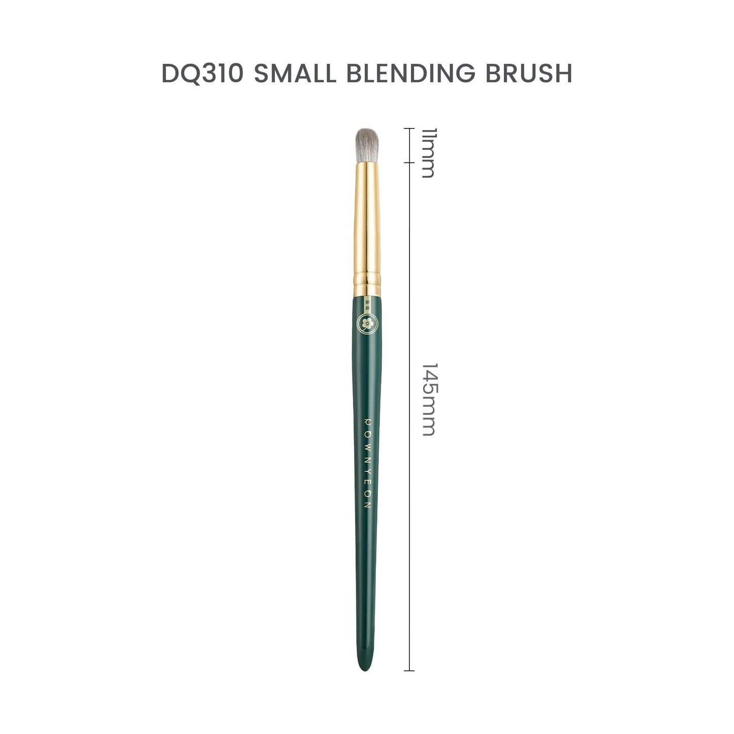 ROWNYEON DQ310 Small Eyeshadow Brush - Synthetic Fiber, Targeted Lid & Detail Application, Bionic Fiber Hair