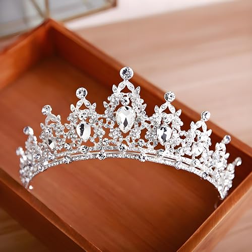 Tiaras for Women Princess Crowns for Women Crystal Headbands for Bridal Princess Birthday Party