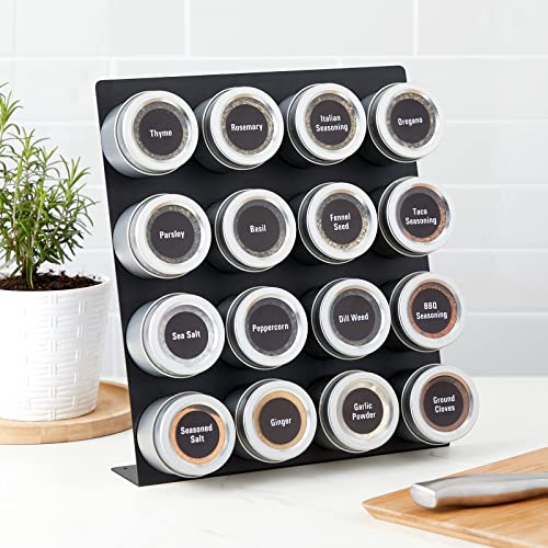 Juvale Magnet Board - Black, 12.6 x 11 x 2.6 in - Standing Magnetic Board for Desk & Wall - Magnetic Display for Memos, Ph...