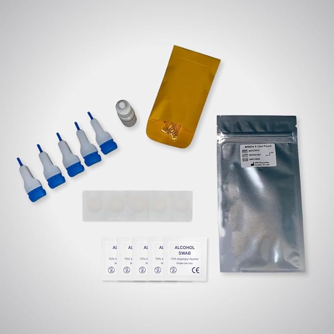 MRN Diagnostics Blood Typing Kit: 5-Pack