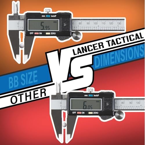 Lancer Tactical 0.20g-0.30g Streamline Competition Grade Tracer Airsoft BBS (Color: Green) X3