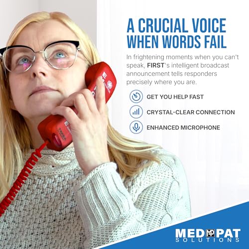 Med-Pat FIRST by TAFEA Emergency One-Touch Dialer - Instant Lifeline - H.E.L.P. Technology Emergency Response - Patented E...
