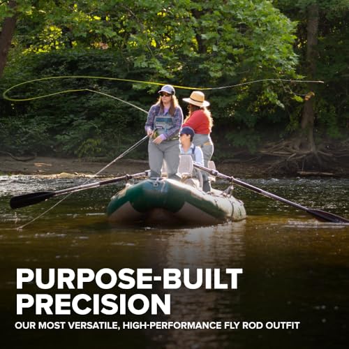 Orvis Clearwater Outfit - Fly Fishing Rod and Reel Combo - Balanced, Smooth, and Responsive - Includes Arbor Reel, Fly Lin...