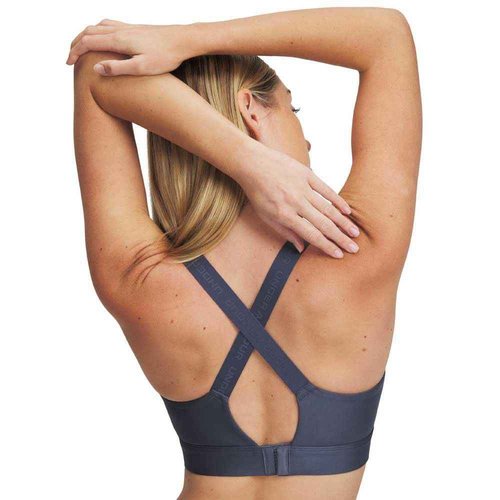 Under Armour Women's Standard Infinity High Impact Sports Bra, Downpour Gray/Downpour Gray