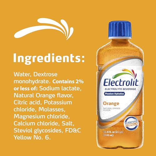 Electrolit Hydration Electrolyte Drinks, Sports Beverages with Electrolytes, Magnesium, Calcium & Potassium, Recovery Drin...