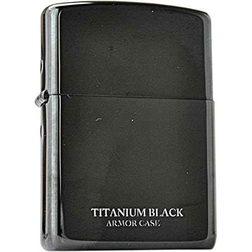 Zippo Lighter Black Titanium Coating 16-BKTT