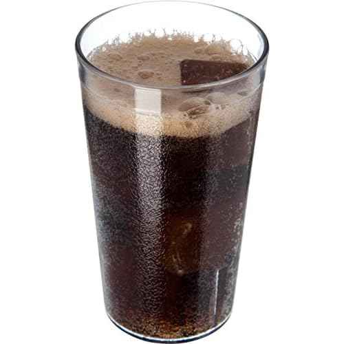 Carlisle FoodService Products 521207 Stackable Shatter-Resistant Plastic Tumbler, 12 oz., Clear (Pack of 72)