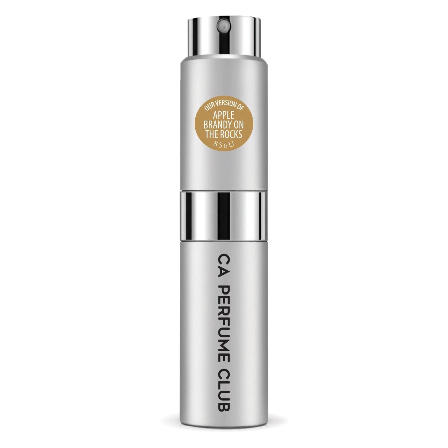 CA Perfume Impression of Apple Brandy On The Rocks for Women and Men Aromatic Fruity Scent Long Lasting Unisex Fragrance Eau De Parfum Travel Size Refillable Atomizer Spray 0.27 Fl Oz 8ml