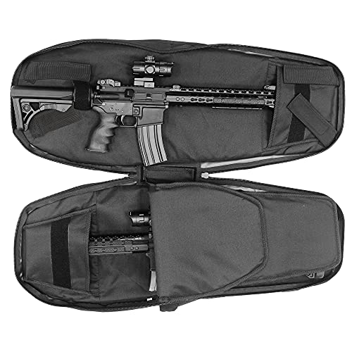 UTG 34" Alpha Battle Carrier Sling Pack, Black/Black