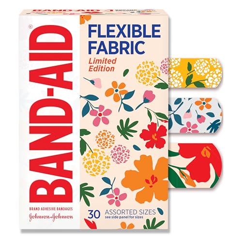 Band-Aid Brand Flexible Fabric Adhesive Bandages, Comfortable Flexible Protection & Wound Care for Minor Cuts & Scrapes, F...
