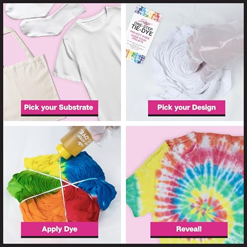 Tulip One-Step Tie-Dye Party Kit, Set of 123