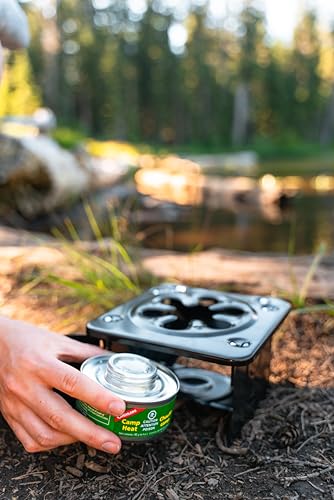 Coghlan’s Portable Folding Camp Stove – Compact, Lightweight Steel Cooking Stove for Camping, Backpacking, Hiking, or Emer...