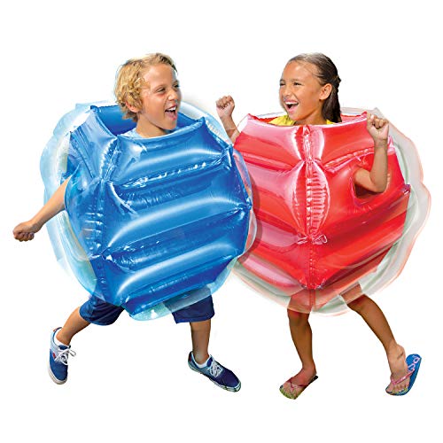 BANZAI: Bump N' Bounce Body Bumpers, A Game of Bumping & Bopping, 2 Bumpers Included in Red & Blue, Fun & Safe Cushion Inf...