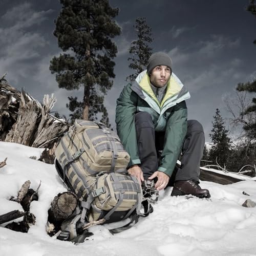 MAXPEDITION Gyrfalcon Backpack (Khaki-Foliage) 36L Tactical Backpack with Detachable Waist Pack, MOLLE Internal Frame Ruck...