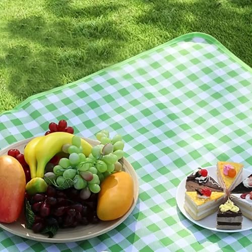 1PC Waterproof Foldable Picnic Blankets – Thickened Non-Woven Fabric, Moisture-Proof for Beach, Camping & Outdoor Trips - ...