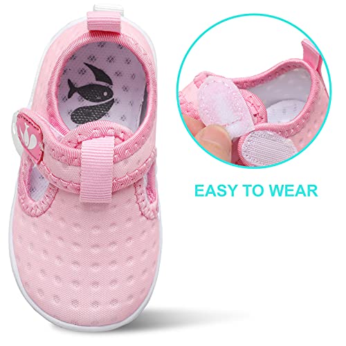 FEETCITY Boys Girls Water Shoes Kids Aqua Socks Quick Dry Barefoot for Beach Swimming Pool
