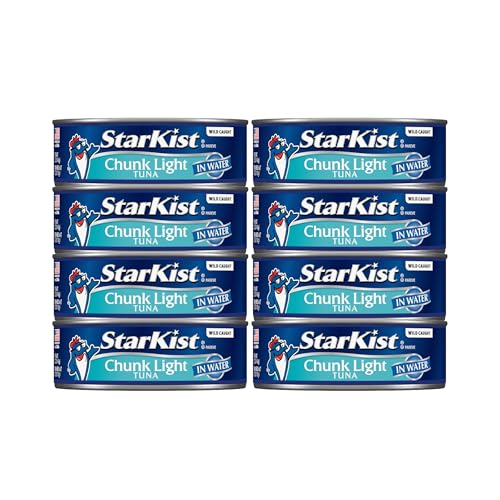 StarKist Chunk Light Tuna in Water, 5 Ounce (Pack of 8)