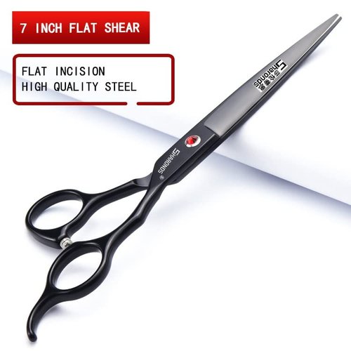 6/7 Inch Hairdressing Scissors Set Barber Shop Hair Scissors Styling Tools (7-inch 3pc)