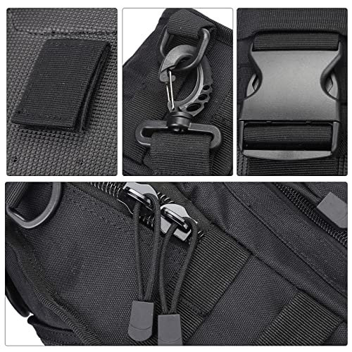 G4Free Outdoor Tactical Bag Backpack, Military Sport Bag Pack Sling Shoulder Backpack Tactical Bag for Every Day Carry