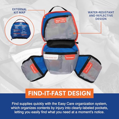 Adventure Medical Kits Mountain Series Medical Kit - Backpacker - Emergency Medical First Aid Kit - For 2 People for 4 Day...