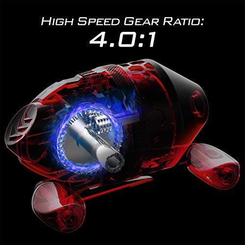 KastKing Brutus Spincast Fishing Reel, KastKing Royale Legend Pro Technique Bass Fishing Rods