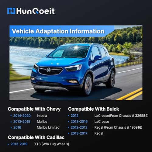 Hunqoeit K750660 2Pcs Front Stabilizer Sway Bar End Link Fit for Buick 2012 2013 2014 2015 2016 LaCrosse, 12-17 Regal, for...