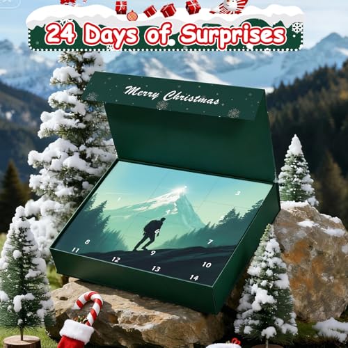 Survival Kit Advent Calendar 2025 - Christmas Countdown Calendar 24 Days, Advent Calendar for Men Adults Teen, Cool Emerge...