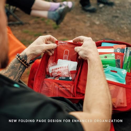 MY MEDIC MyFAK Standard Ifak First Aid Kit - 132 Life Saving Trauma and Medical Items - HSA FSA Survival Kit for Camping o...