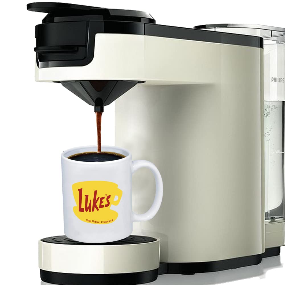 Luke's Diner 15oz Coffee Mug - Novelty Ceramic Cup, Fun Gift for Fans, Tea & Coffee Drinkers