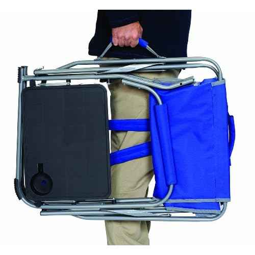 GCI Outdoor Slim-Fold Event Outdoor Folding Chair Camping Chair With Side Table