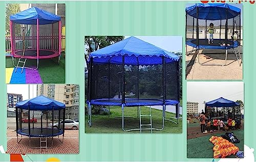 Outdoor Trampoline Backyard Trampoline Tent Shade for Sun and Rain and Snow, Just Cover with A Canopy (no Frame)