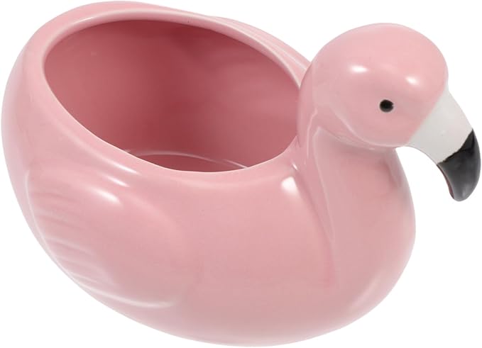 Cabilock Flamingo Ceramic Cocktail Cup Set Pink Flamingo Drink Mug Home Bar Supplies Fun Party Drinkware Cute Decorative W...