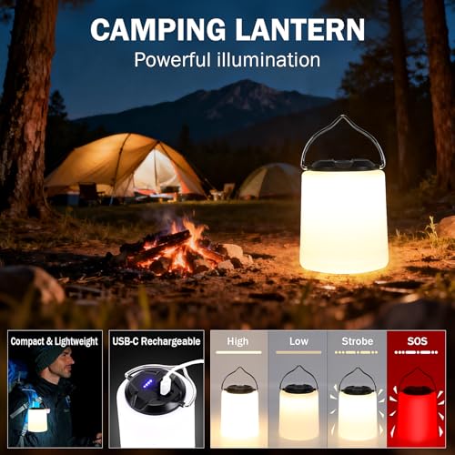 Gifts for Men Christmas Survival Kit, Survival Gear and Equipment 258 PCS with Water Filter, Emergency Tent, LED Lantern, ...