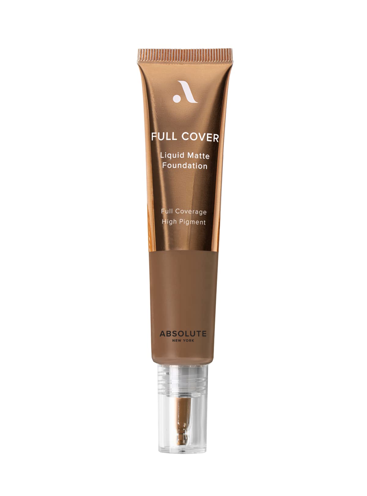 Absolute New York MFFD09 Full Cover Liquid Matte Foundation; Creamy Oil Free Formula with Dropper Tip; Natural Matte Finish