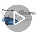 Sea to Summit Aeros Ultralight Inflatable Camping and Travel Pillow, Regular (14.2 x 10.2) Grey