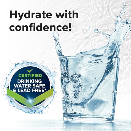 Camco TastePURE 25-Ft Water Hose - RV Drinking Water Hose Contains No Lead, No BPA & No Phthalate - Features Diamond-Hatch...