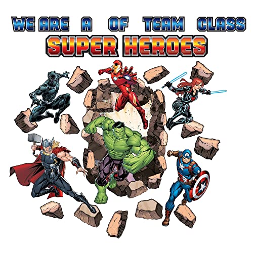 Eureka Marvel Bulletin Board Set, 27 Pieces (EU-847043)