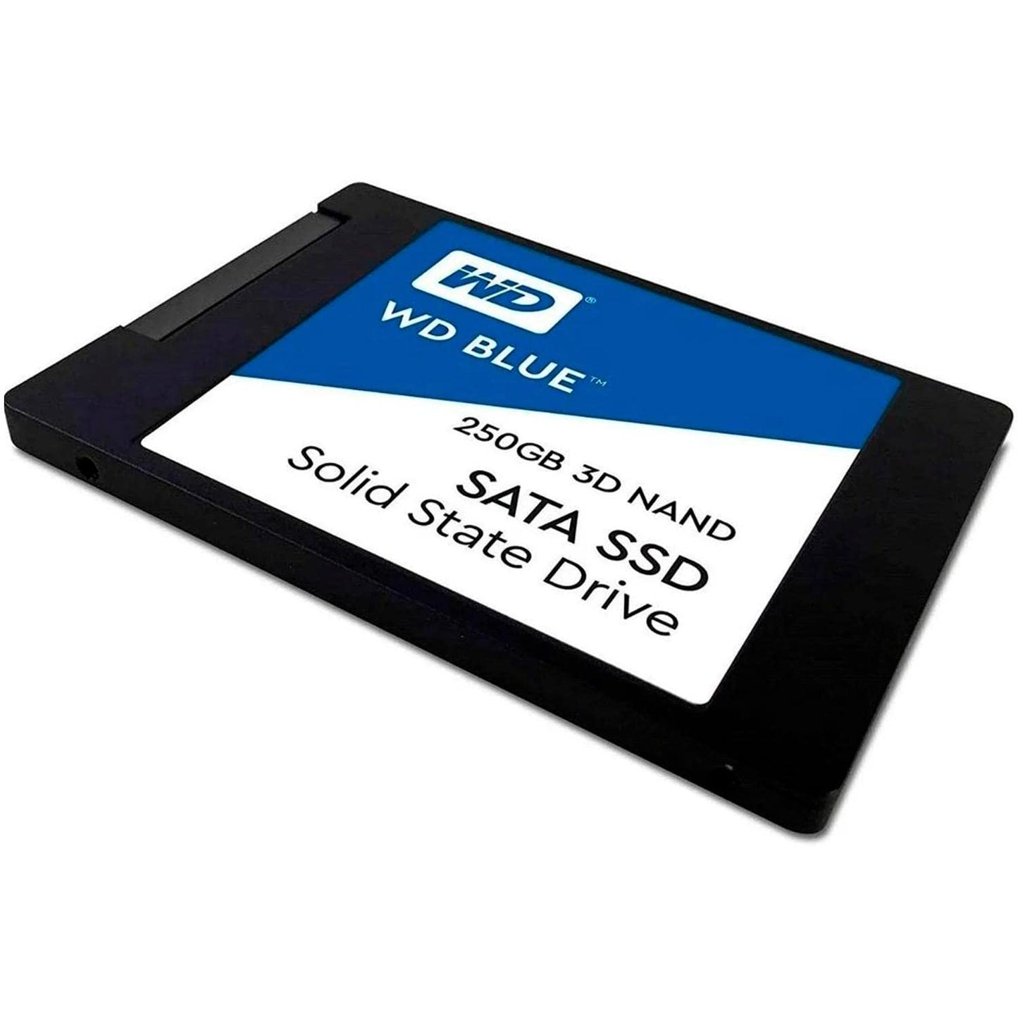 Western Digital 250Gb Wd Blue 3D Nand Internal Pc Ssd - Sata Iii 6 Gb/S, 2.5/7Mm, Up To 550 Mb/S - Wds250G2B0A