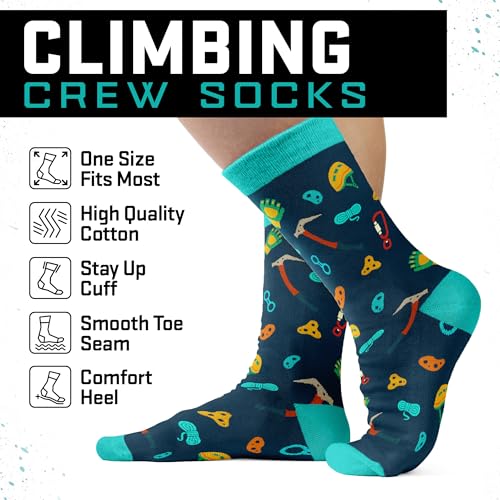 VICRAZY Hiking, Climbing, Running Socks for Men, Women - Hiking, Climbing, Running, Bike Accessories, Stocking Stuffers