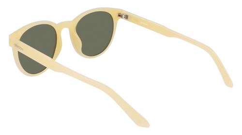 Dragon Unisex Koby Sunglasses -Shiny Cream Frame | Ll G15 Lens