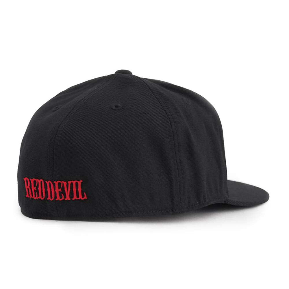 RED DEVIL CLOTHING Hellbound Flat Bill Black