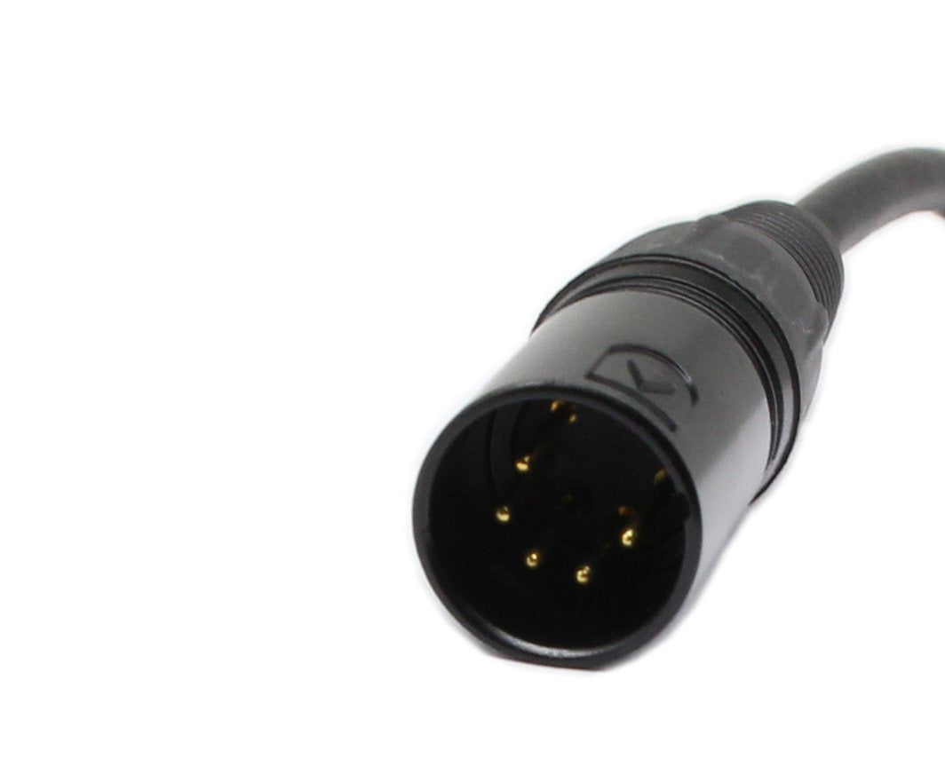 Sinloon Dmx 512 Stage Light Cable Xlr Male 5 Pin Male To Xlr Female 3 Pin With Metal Connectors For Stage Lighting And Dj-1.6M