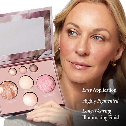 LAURA GELLER NEW YORK The Best of the Best Baked Palette - Full Size - Includes Bronzer, Blush, 2 Highlighters and 3 Eyesh...