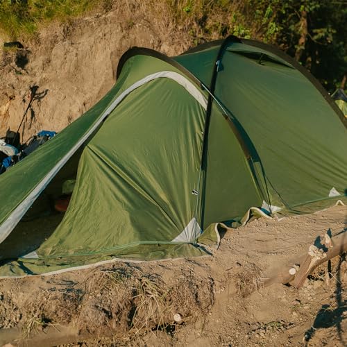 Geertop Portable 2 Person 4 Season Tent Waterproof Backpacking Tent Double Layer All Weather for Camping Hiking Travel Cli...