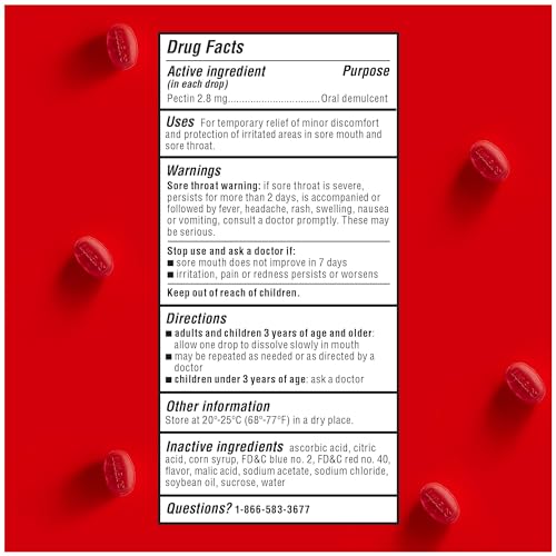 Ludens Deliciously Soothing Throat Drops, Wild Cherry Flavor, 90 Count (Pack of 4)