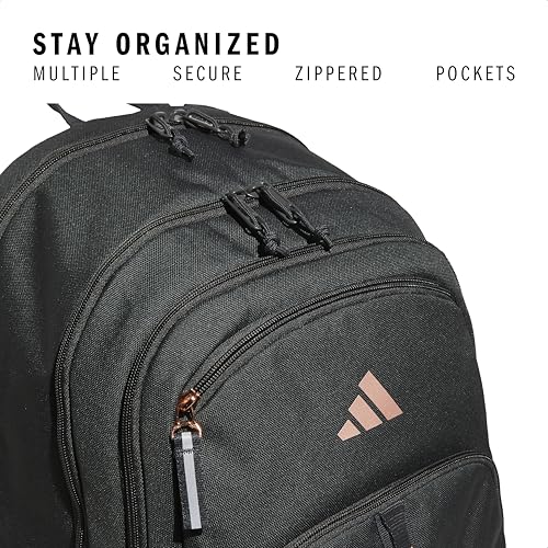 adidas Prime Backpack for Work, Travel Bag for Women and Men with Padded Compartment for Laptop