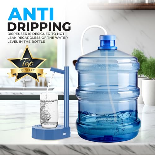 Desktop Water Bottle Dispenser Smart Table Water Dispenser,Water Dispenser for 5 Gallon Bottles,Water Jug Dispenser Bedsid...